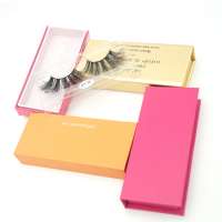 High Quality Eyelashes Custom Packaging 3D mink eyelashes Customized Logo Mink Eyelashes Private Label Box