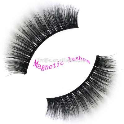 New style magnetic strips lashes single/double magnet free glue magnetic eyelash