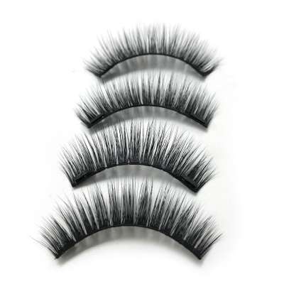 2018 Best Selling Hand Made 3D Magnetic Eyelashes With Custom Packaging