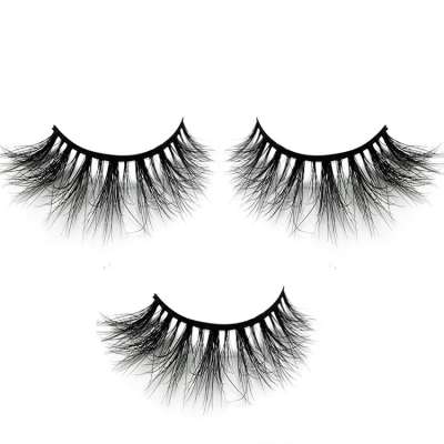 Wholesale 3d Mink 25mm Siberian Strip  Lashes China Manufacturer