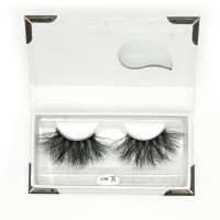 fluffy lash 25mm 26mm 27mm 28mm 3D real siberian mink eyelashes