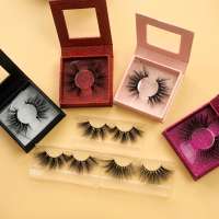 3d mink eyelashes 25 mm eyelashes vendor custom lash box